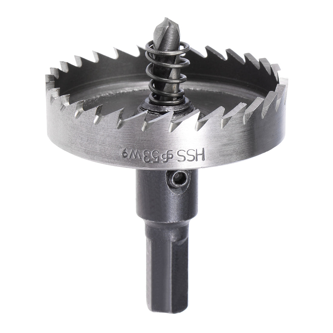 uxcell Uxcell 53mm HSS Drill Bit Hole Saws for Stainless Steel Metal Alloy Wood