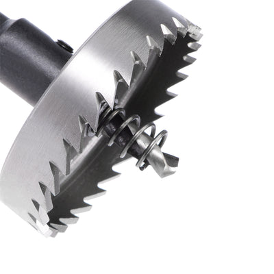 Harfington Uxcell 55mm HSS Drill Bit Hole Saw for Stainless Steel Metal Alloy Wood