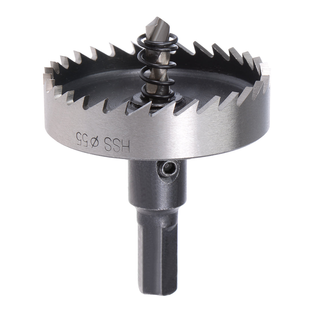 uxcell Uxcell 55mm HSS Drill Bit Hole Saw for Stainless Steel Metal Alloy Wood