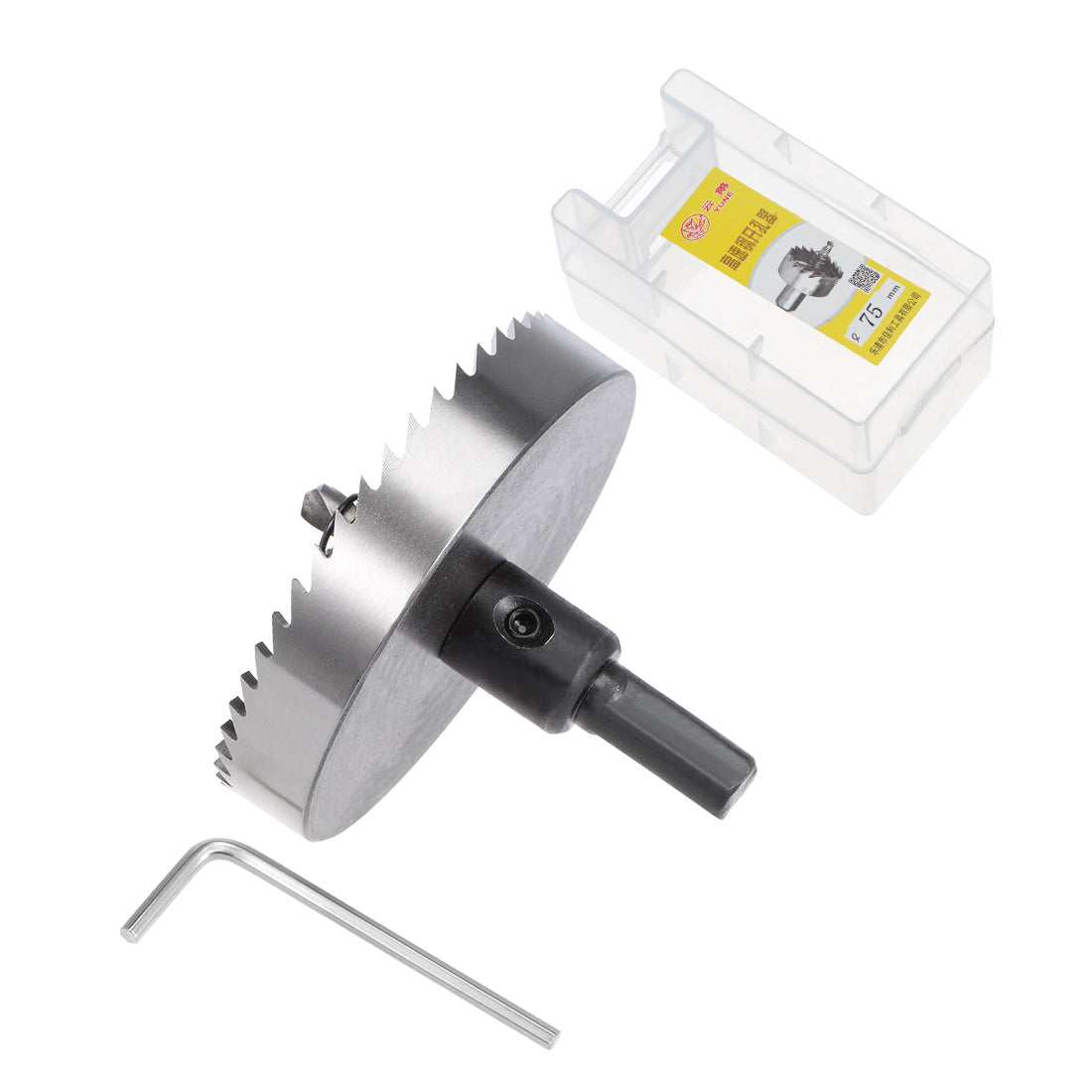 uxcell Uxcell 75mm HSS Drill Bit Hole Saw for Stainless Steel Metal Alloy Wood