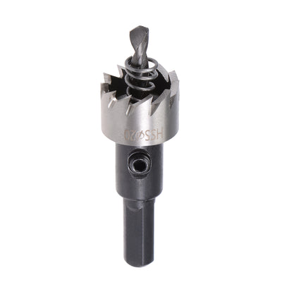 Harfington Uxcell 20mm HSS Drill Bit Hole Saw for Stainless Steel Metal Alloy Wood