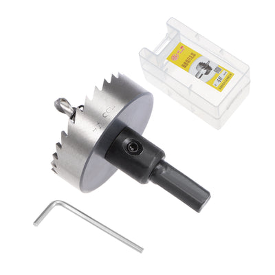 Harfington Uxcell 48mm HSS Drill Bit Hole Saw for Stainless Steel Metal Alloy Wood