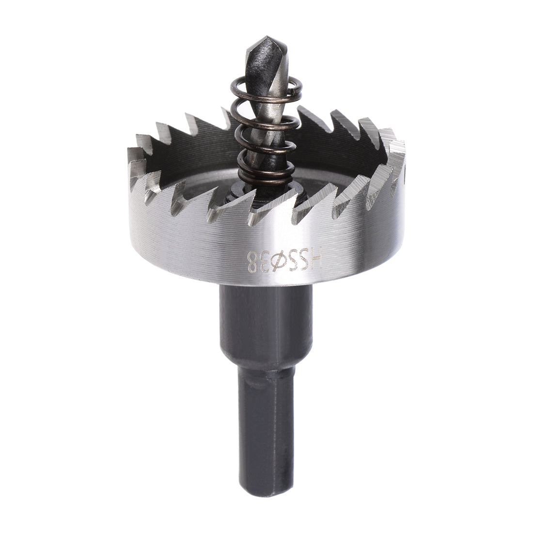 uxcell Uxcell 38mm HSS Drill Bit Hole Saw for Stainless Steel Metal Alloy Wood