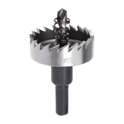 Harfington Uxcell 38mm HSS Drill Bit Hole Saw for Stainless Steel Metal Alloy Wood