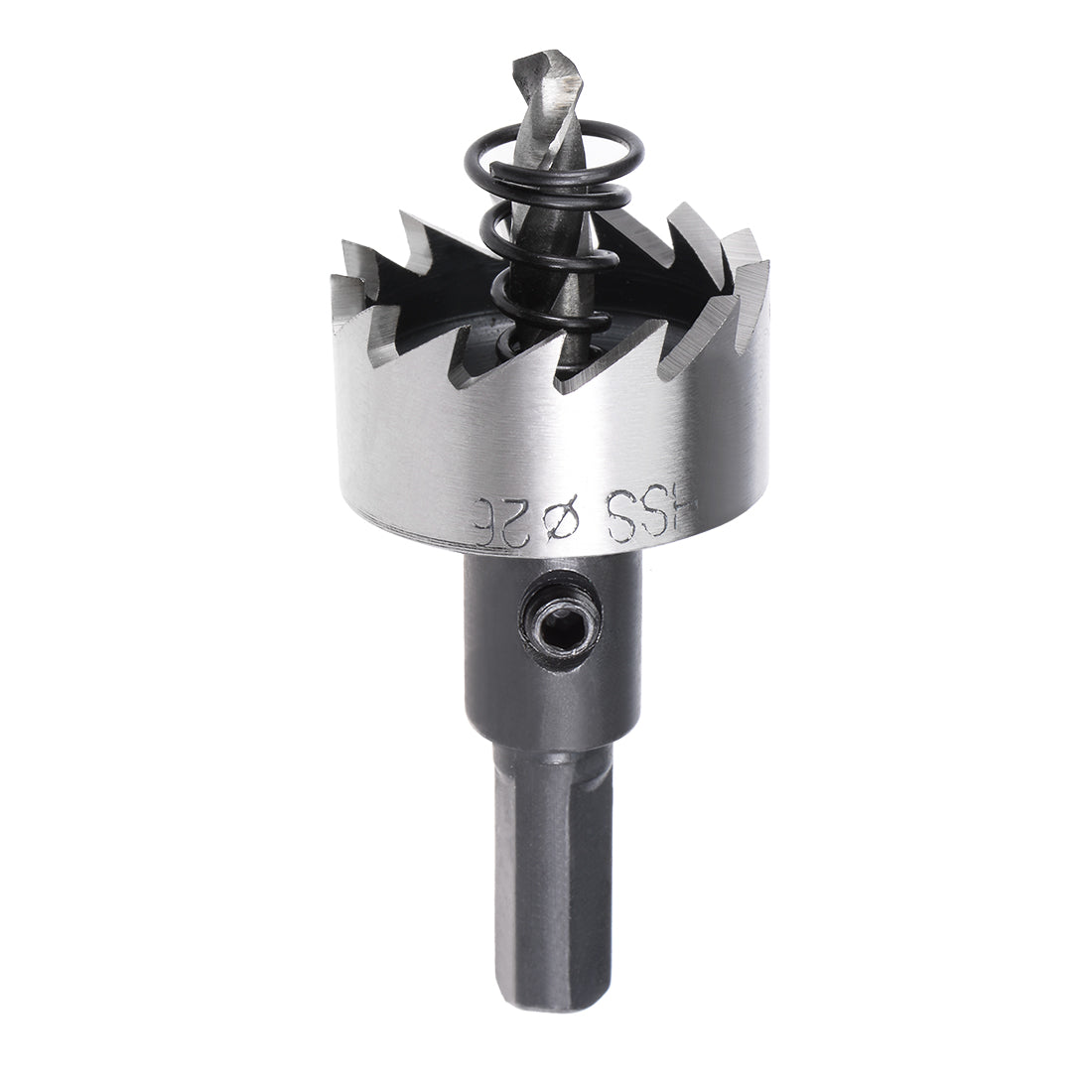 uxcell Uxcell 26mm HSS Drill Bit Hole Saw for Stainless Steel Metal Alloy Wood