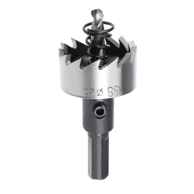 Harfington Uxcell 26mm HSS Drill Bit Hole Saw for Stainless Steel Metal Alloy Wood