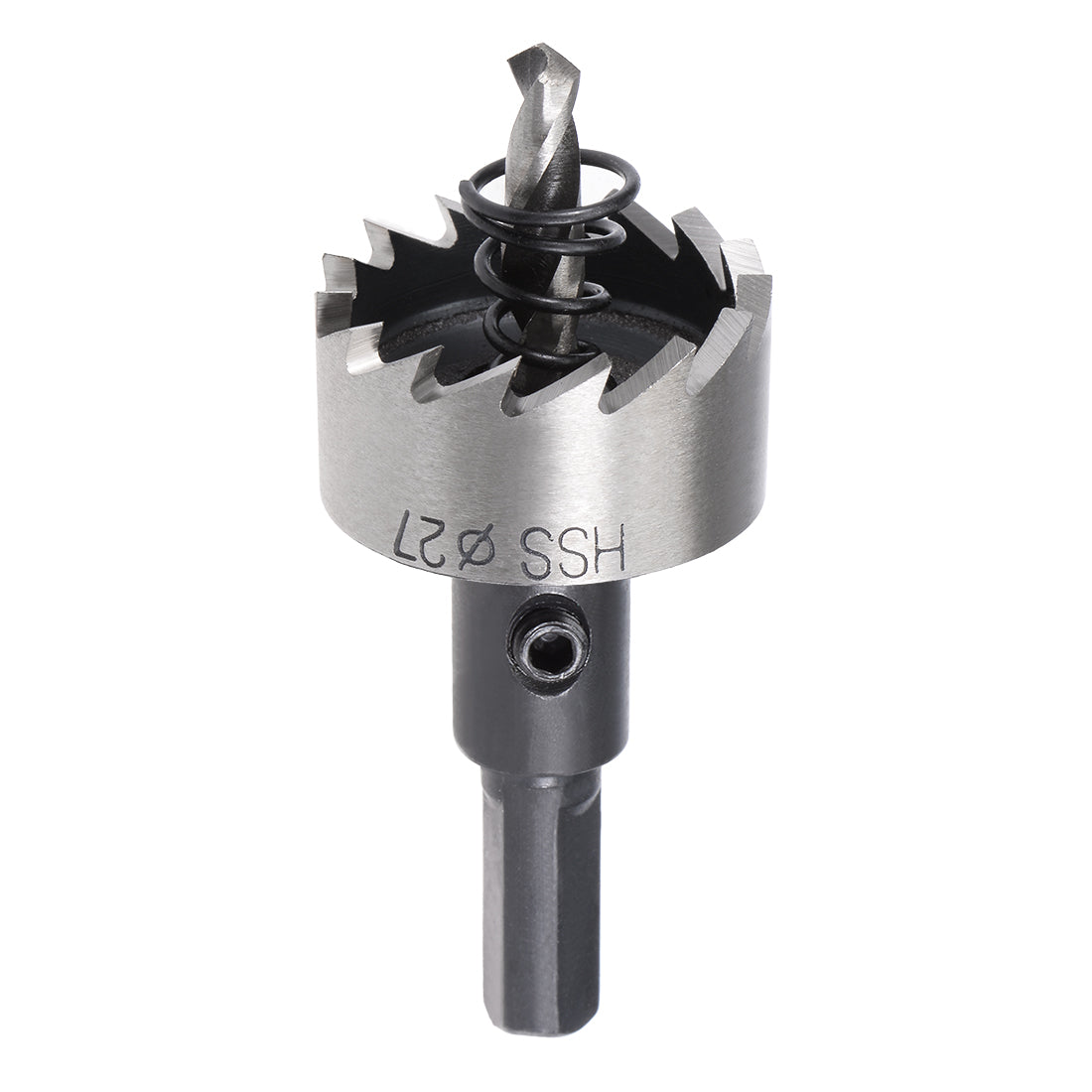 uxcell Uxcell 27mm HSS Drill Bit Hole Saw for Stainless Steel Metal Alloy Wood