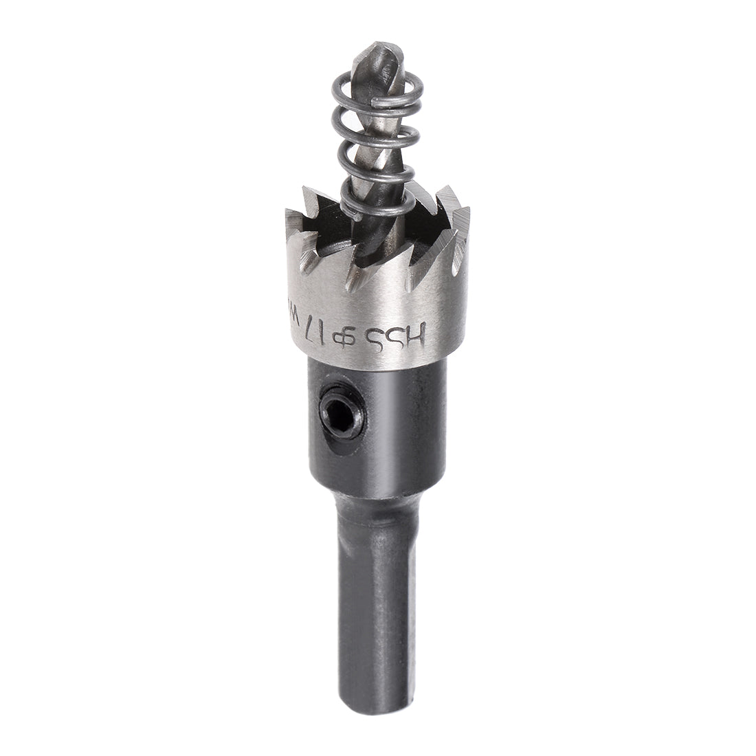 uxcell Uxcell 17mm HSS Drill Bit Hole Saw for Stainless Steel Metal Alloy Wood