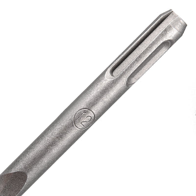 Harfington Uxcell Masonry Drill Bit 12mmx160mm 9mm Round Shank for Impact Drill