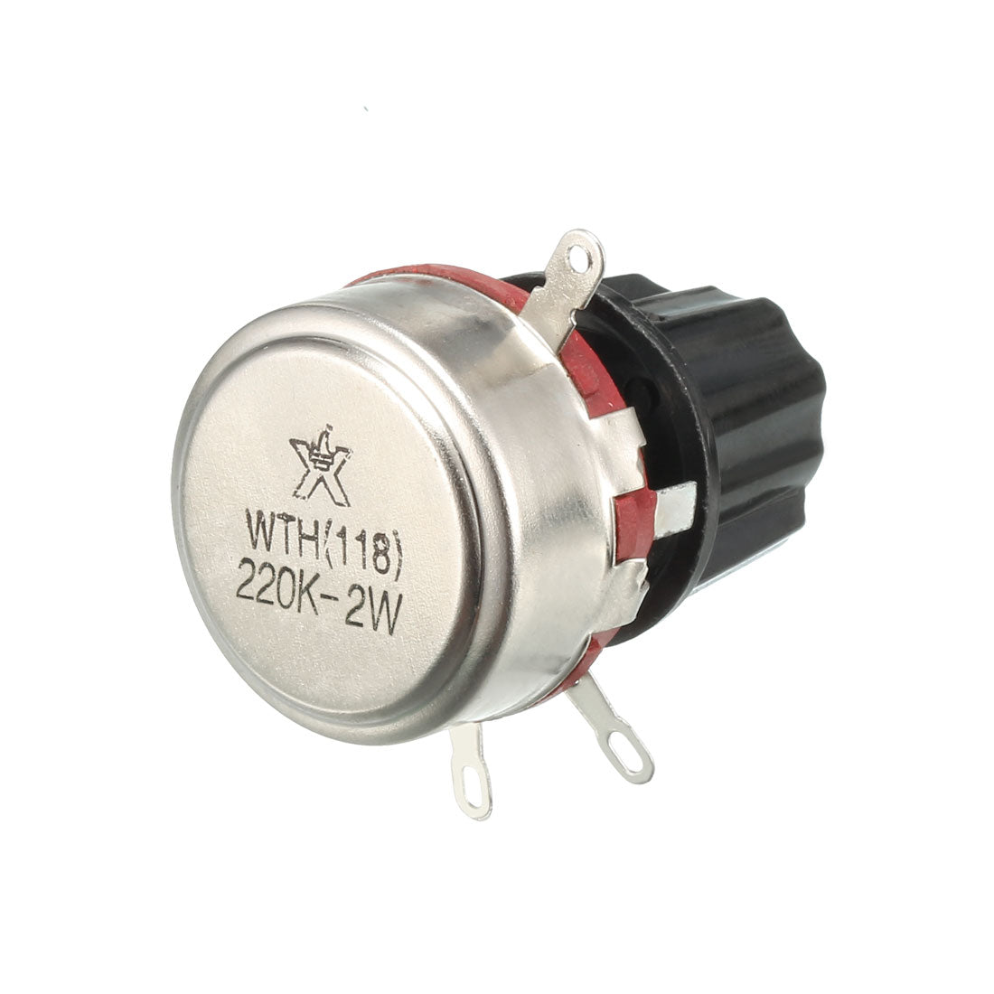 uxcell Uxcell Karbon Film Potentiometer wechselhaft Widerstände Einzelnen Dreh WH118 220K ohm de