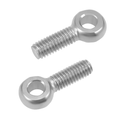 Harfington Uxcell M6 x 20mm Machinery Shoulder Swing Lifting Eye Bolt 304 Stainless Steel Metric Thread 5pcs