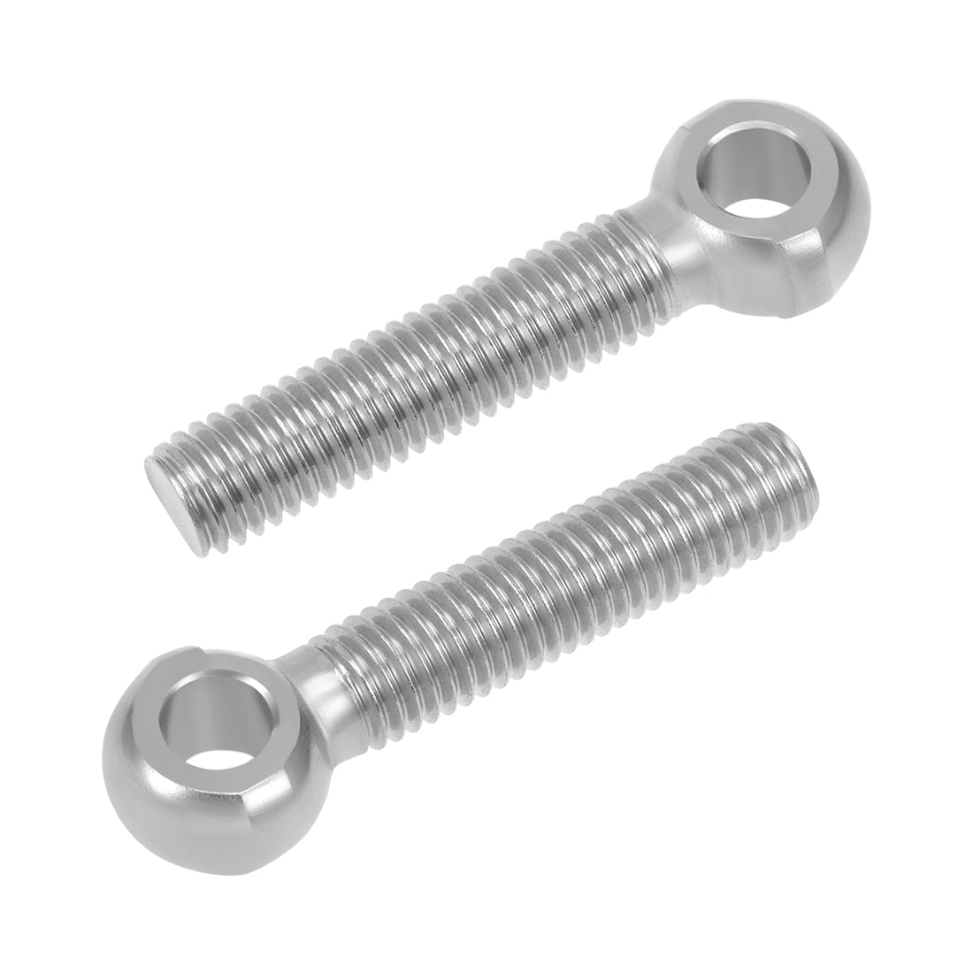 uxcell Uxcell M10 x 50mm Machinery Shoulder Swing Lifting Eye Bolt 304 Stainless Steel Metric Thread 5pcs