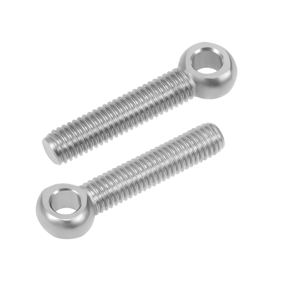 uxcell Uxcell M8 x 40mm Machinery Shoulder Swing Lifting Eye Bolt 304 Stainless Steel 2pcs