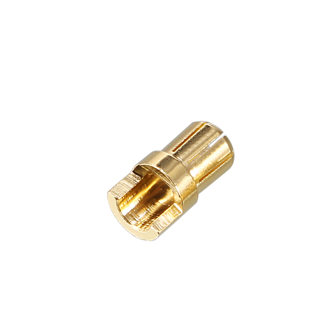 uxcell Uxcell 6.5mm Bullet Connector Gold Plated Banana Plugs Male 6pcs