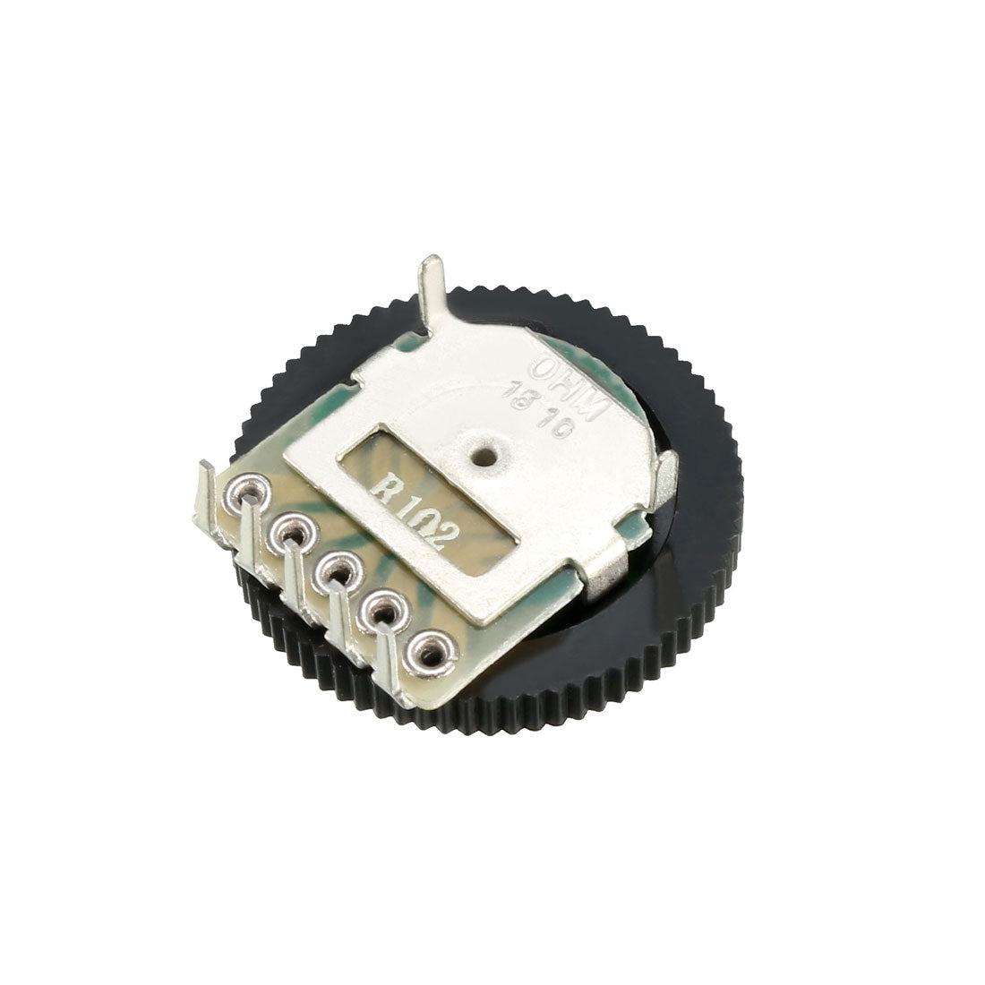 uxcell Uxcell 1K Ohm Dial Wheel Potentiometer for Audio Stereo Volume Switch Control 16x2mm 2Pcs