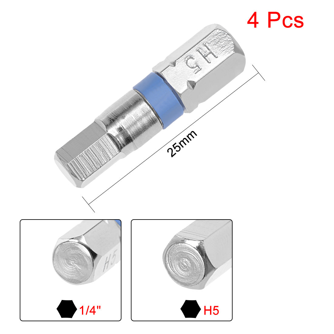 Harfington Hex Shank Hex High Quantity Screwdriver Bits S2 High Alloy Steel