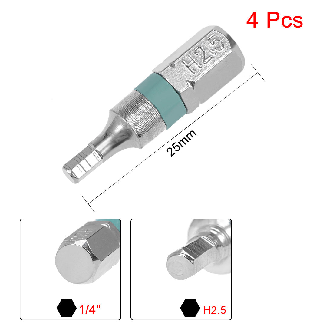 Harfington Hex Shank Hex High Quantity Screwdriver Bits S2 High Alloy Steel