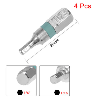 Harfington Hex Shank Hex High Quantity Screwdriver Bits S2 High Alloy Steel