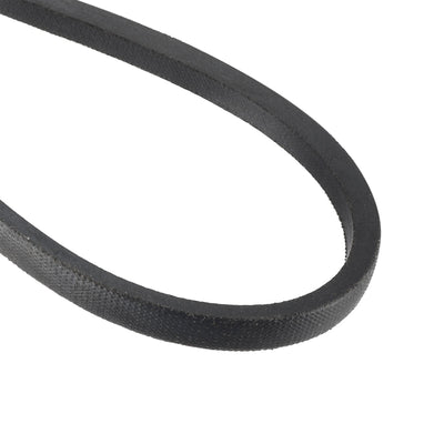 Harfington Uxcell K-20 V Belt Machine Transmission Rubber,Black Replacement Drive Belt