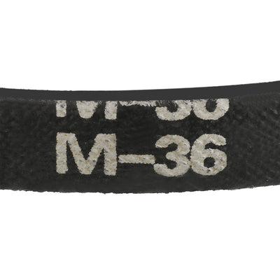 Harfington Uxcell M-36 Drive V-Belt Industrial Power Rubber Transmission Belt