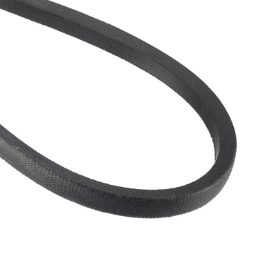 Harfington Uxcell K-28 V Belt Machine Transmission Rubber,Black Replacement Drive Belt