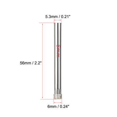 Harfington Diamond Grit Hole Saw Drill Bit for Glass Ceramic Tile