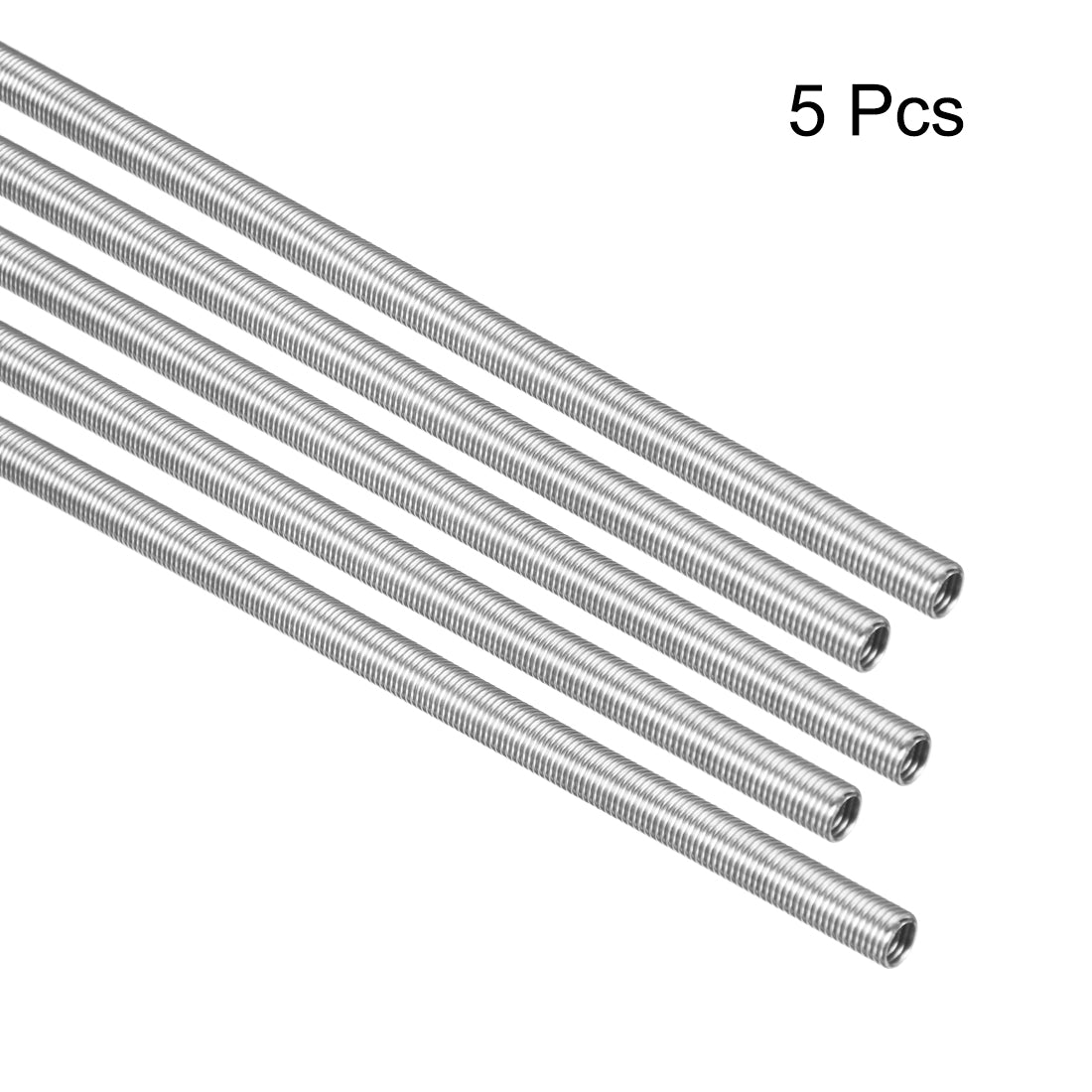 uxcell Uxcell Heating Element Coil Wire AC220V 2000W / AC110V 500W Kiln Furnace Heater Wire 6.1mm*680mm 5PCS