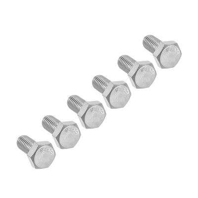 uxcell Uxcell M8x16mm Hex Bolts 304 Stainless Steel Hexagon Screw Bolt 6pcs