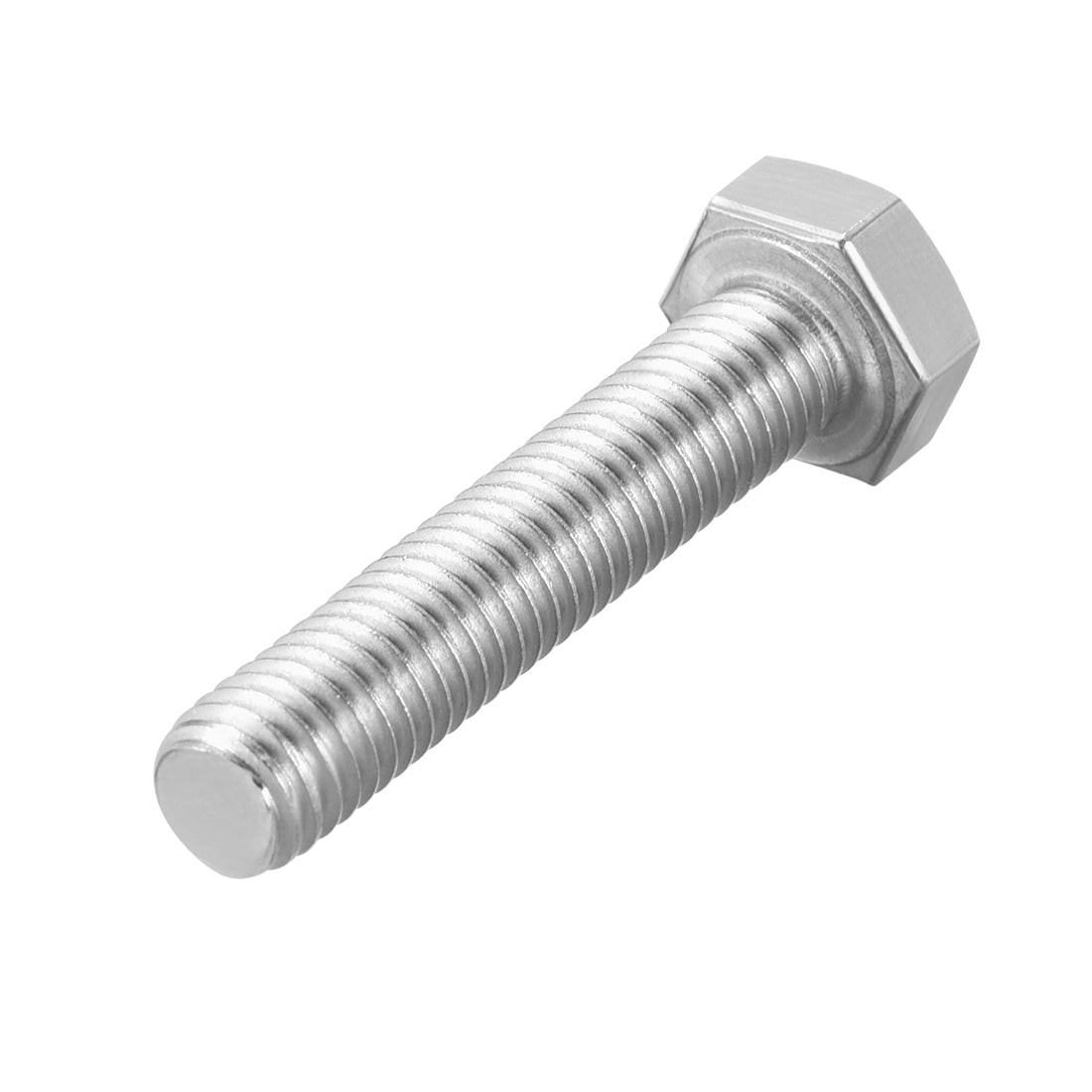 uxcell Uxcell M8 Thread 35mm Length Hex Bolts 304 Stainless Steel Hexagon Screw Bolt 10pcs