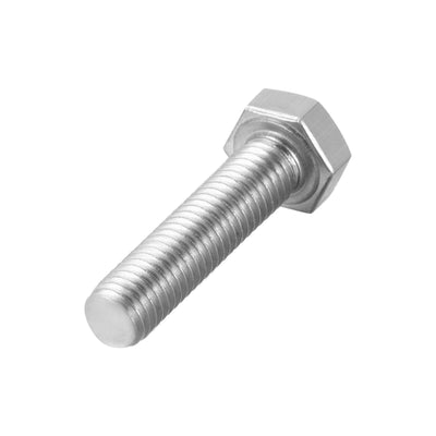 Harfington Uxcell M5x20mm Hex Bolts 304 Stainless Steel Hexagon Screw Bolt 20pcs