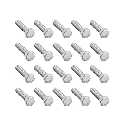 uxcell Uxcell M5x20mm Hex Bolts 304 Stainless Steel Hexagon Screw Bolt 20pcs