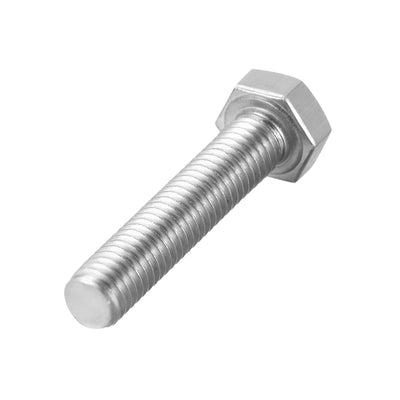 Harfington Uxcell M5x35mm Hex Bolts 304 Stainless Steel Hexagon Screw Bolt 10pcs