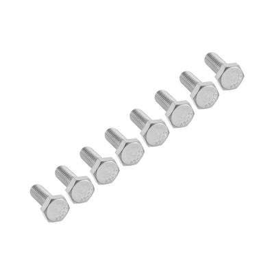 uxcell Uxcell M10x30mm Hex Bolts 304 Stainless Steel Hexagon Screw Bolt 8pcs