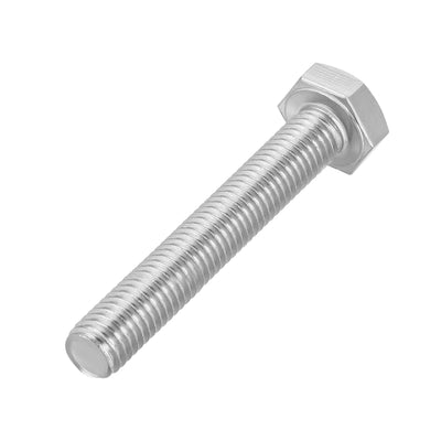 Harfington Uxcell M10x70mm Hex Bolts 304 Stainless Steel Hexagon Screw Bolt 5pcs