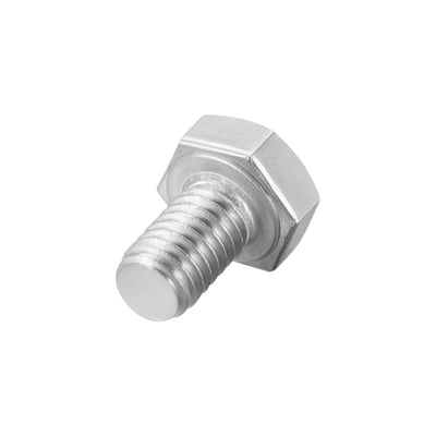 Harfington Uxcell M6x10mm Hex Bolts 304 Stainless Steel Hexagon Screw Bolt 10pcs