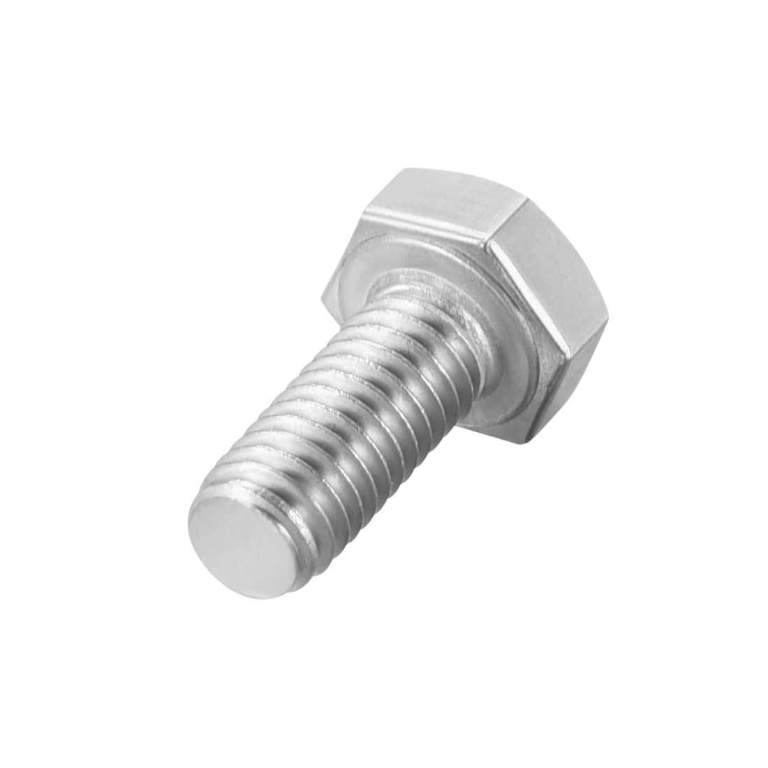 uxcell Uxcell M6 Thread 16mm Length Hex Bolts 304 Stainless Steel Hexagon Screw Bolt 10pcs