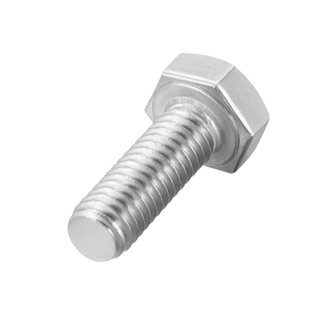 uxcell Uxcell M6 Thread 20mm Length Hex Bolts 304 Stainless Steel Hexagon Screw Bolt 10pcs