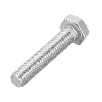 Harfington Uxcell M6x35mm Hex Bolts 304 Stainless Steel Hexagon Screw Bolt 10pcs