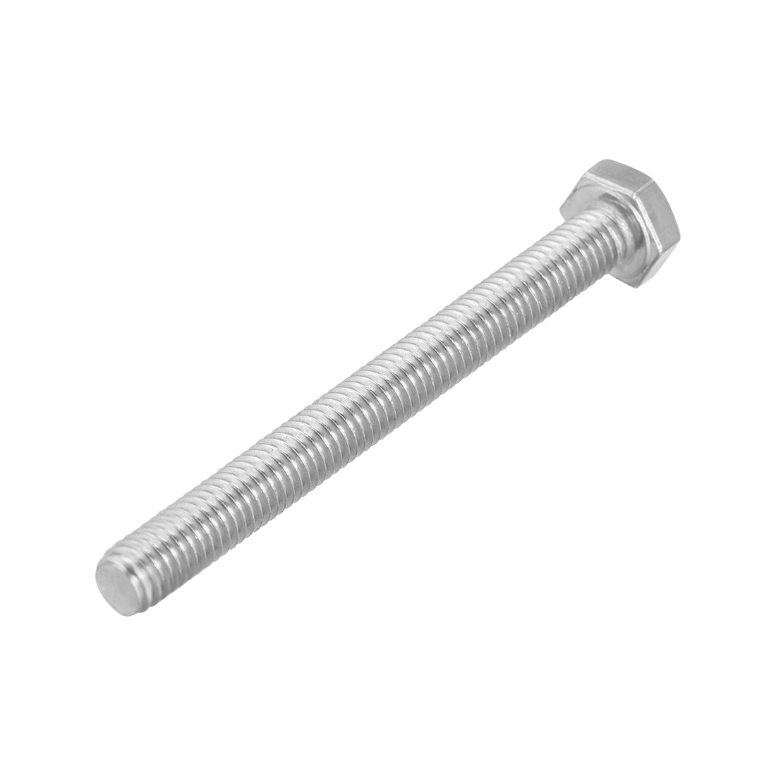 uxcell Uxcell M6x75mm Hex Bolts 304 Stainless Steel Hexagon Screw Bolt 5pcs