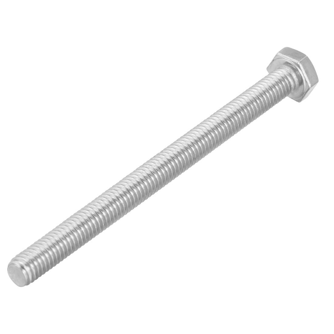 uxcell Uxcell M6x90mm Hex Bolts 304 Stainless Steel Hexagon Screw Bolt 5pcs