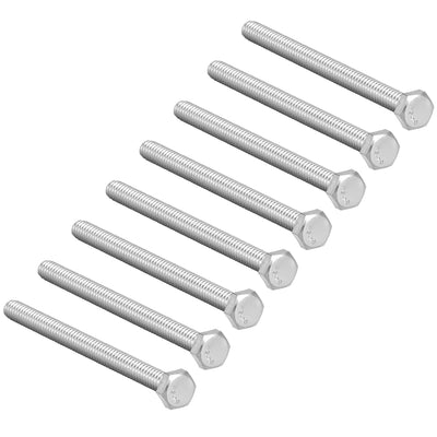 uxcell Uxcell M6x90mm Hex Bolts 304 Stainless Steel Hexagon Screw Bolt 8pcs