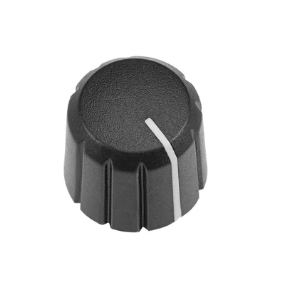 Harfington Uxcell 30Pcs 6mm Insert Shaft 15x13.5mm Plastic Potentiometer Rotary Knob Pots