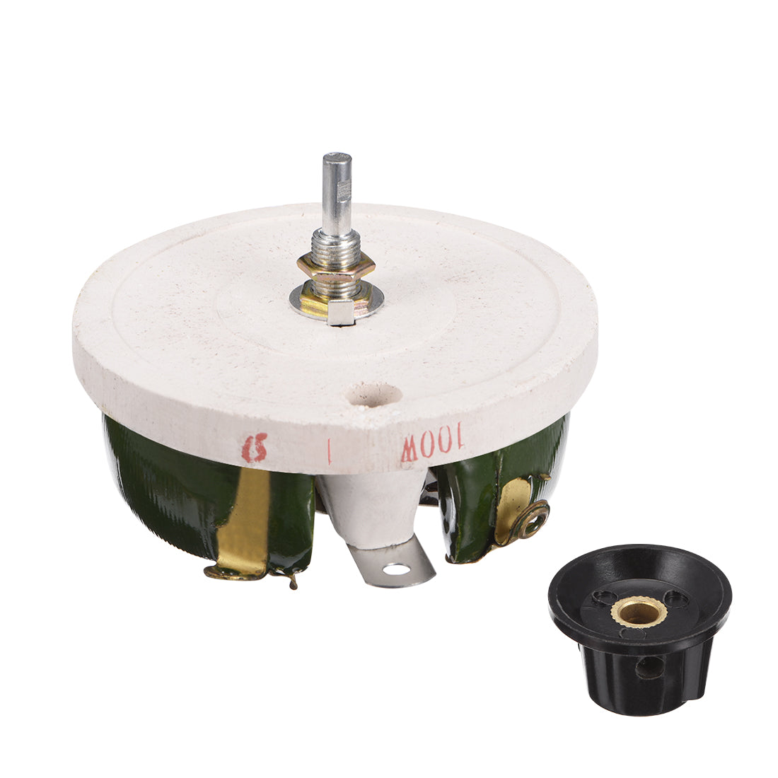 uxcell Uxcell Drahtgewickelter Keramik Potentiometer variabel Rheostat Widerstand 100W 1K Ohm