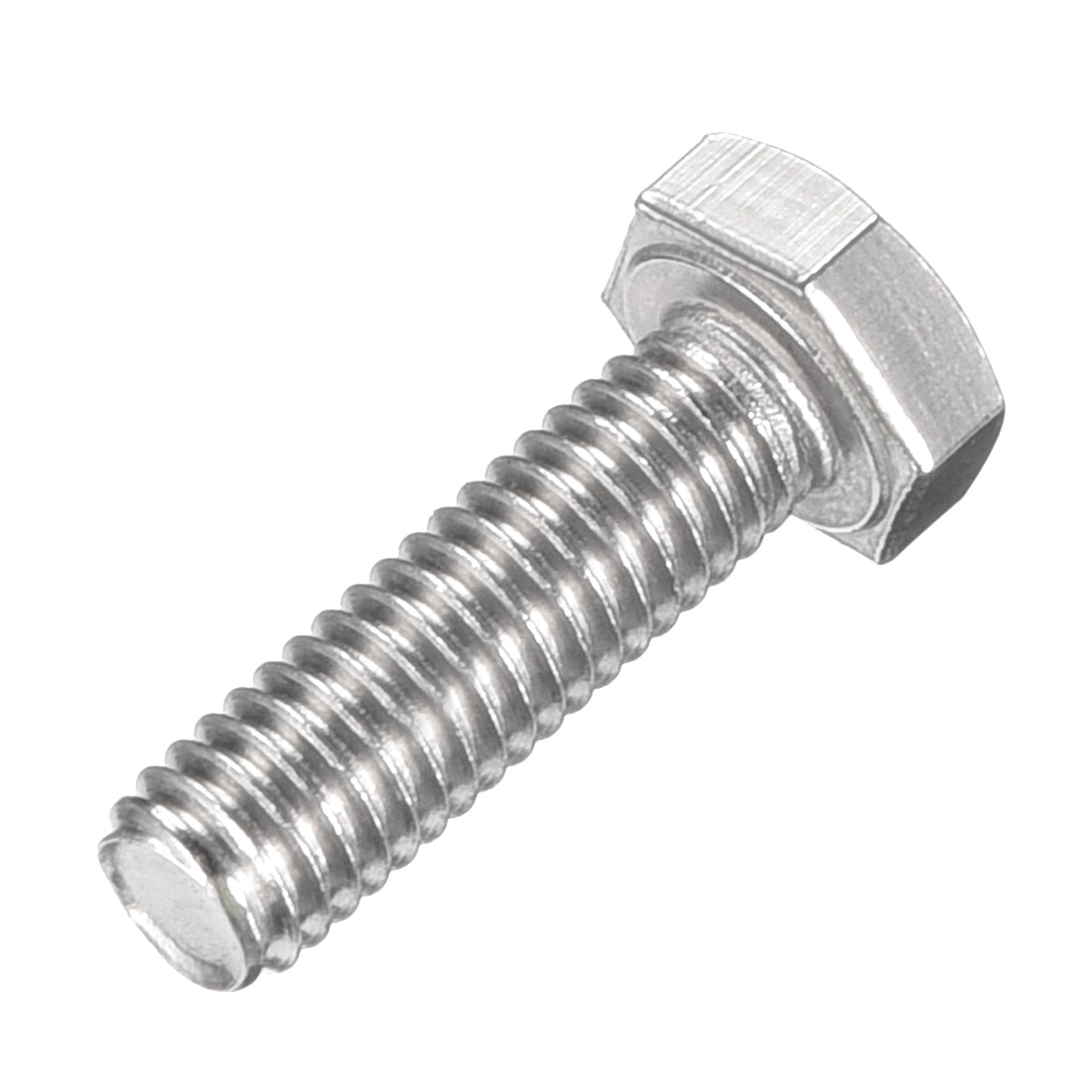 uxcell Uxcell M6x20mm Hex Bolts 304 Stainless Steel Hexagon Left Hand Screw Bolt 4pcs