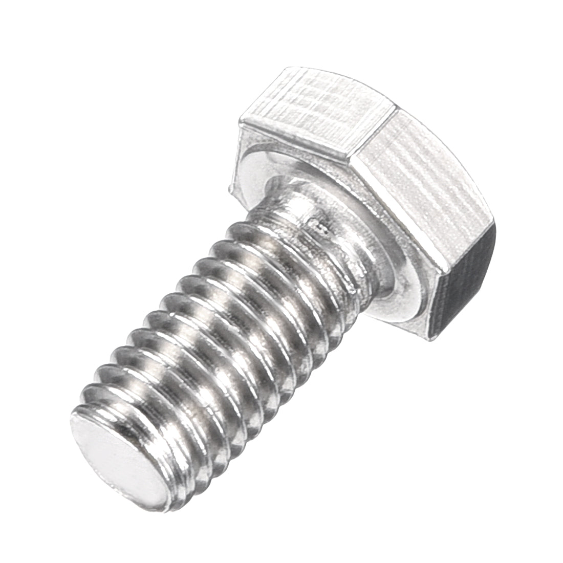 uxcell Uxcell M8x16mm Hex Bolts 304 Stainless Steel Hexagon Left Hand Screw Bolt 2pcs