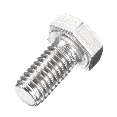 Harfington Uxcell M8x16mm Hex Bolts 304 Stainless Steel Hexagon Left Hand Screw Bolt 2pcs