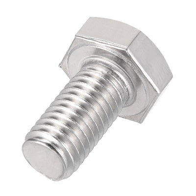 Harfington Uxcell M10x20mm Hex Bolts 304 Stainless Steel Hexagon Left Hand Screw Bolt