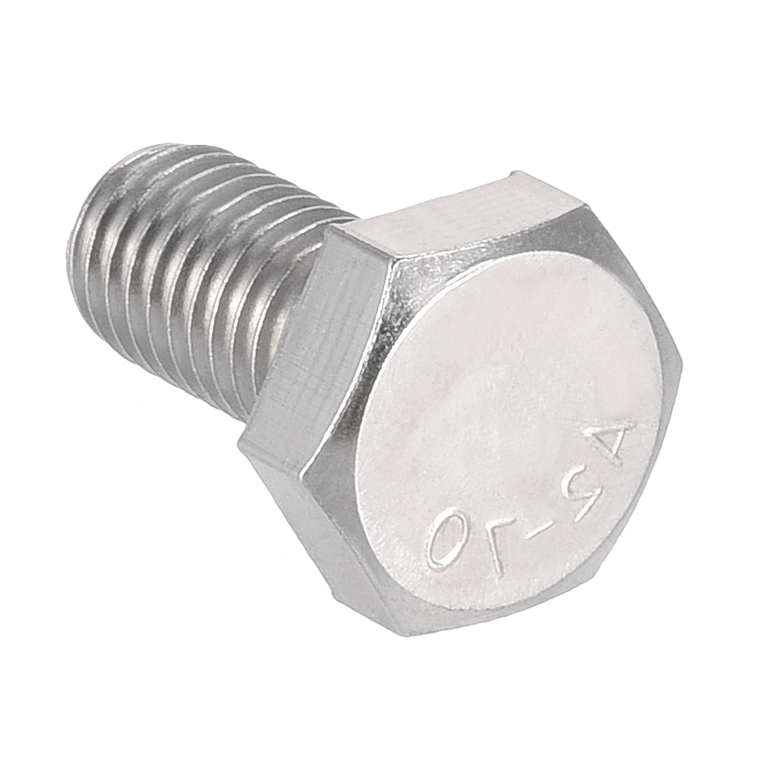 uxcell Uxcell M10x20mm Hex Bolts 304 Stainless Steel Hexagon Left Hand Screw Bolt