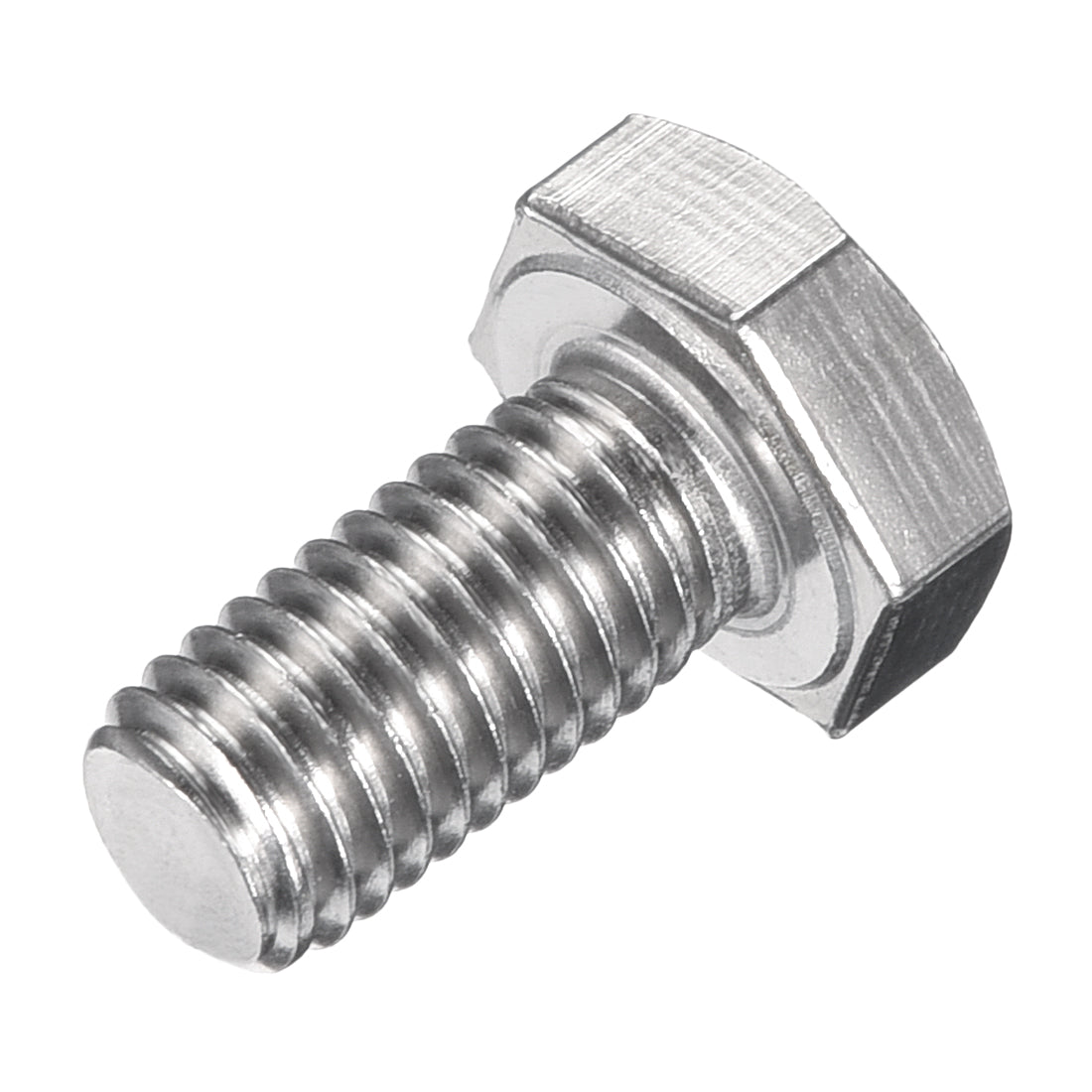 uxcell Uxcell M10x20mm Hex Bolts 304 Stainless Steel Hexagon Left Hand Screw Bolt 2pcs