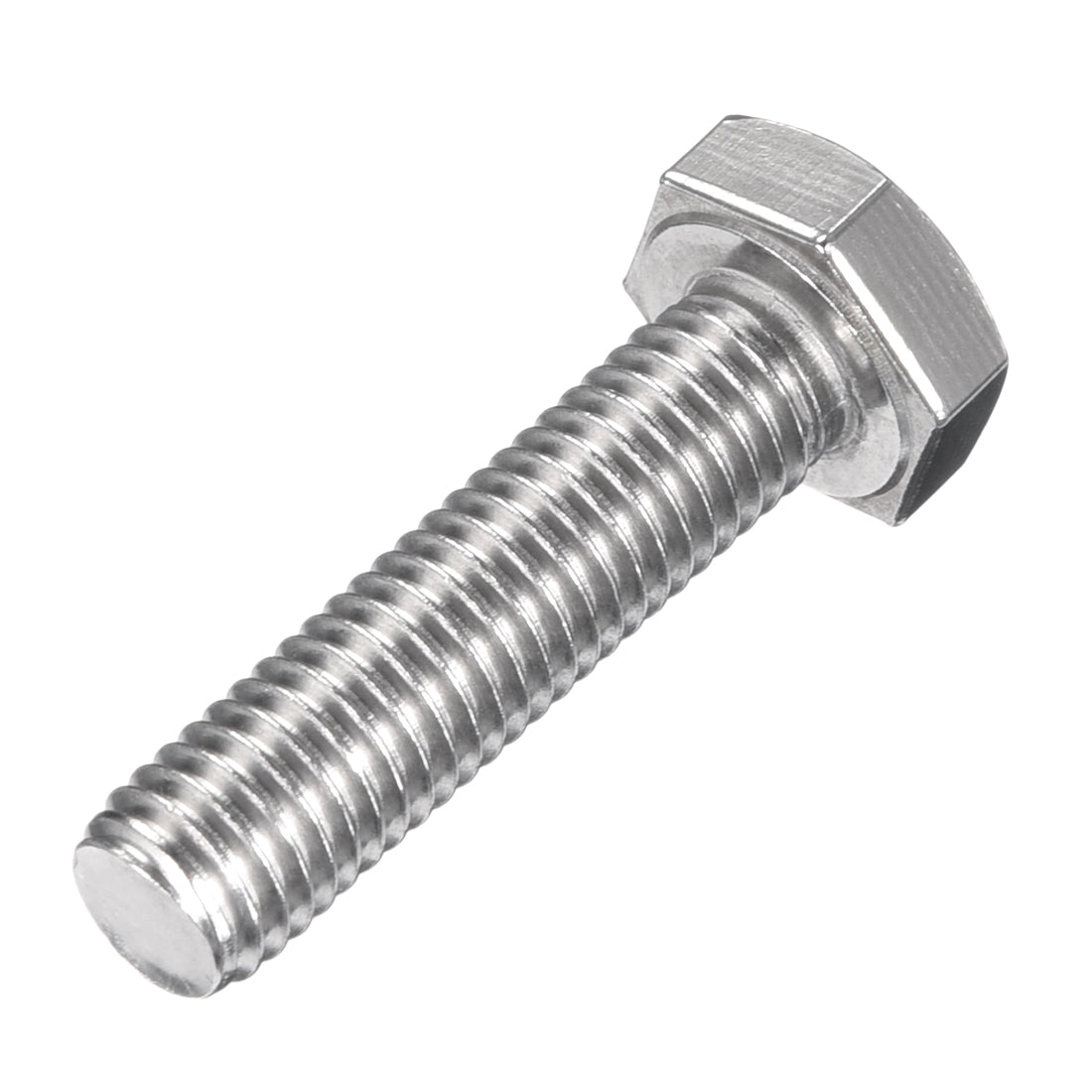 uxcell Uxcell M10x40mm Hex Bolts 304 Stainless Steel Hexagon Left Hand Screw Bolt